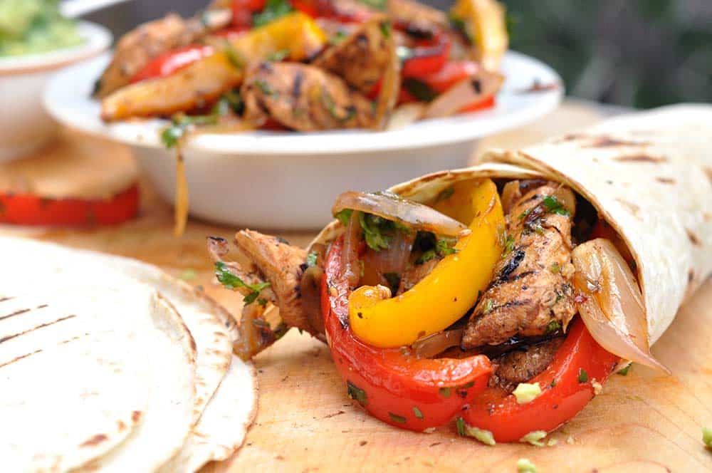 Chicken Fajitas with Chipotle Chilli Gran Luchito Mexican Recipe