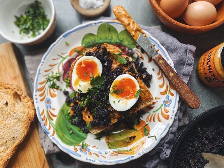 Black Pudding Breakfast Recipe With A Perfect Runny Egg