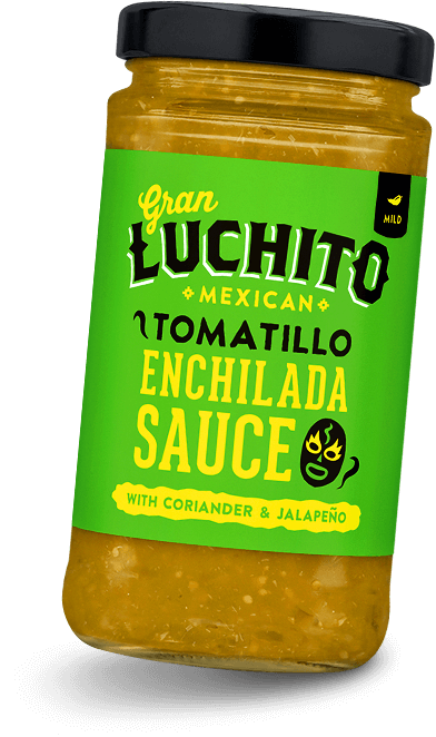 jar of Tomatillo Enchilada Sauce