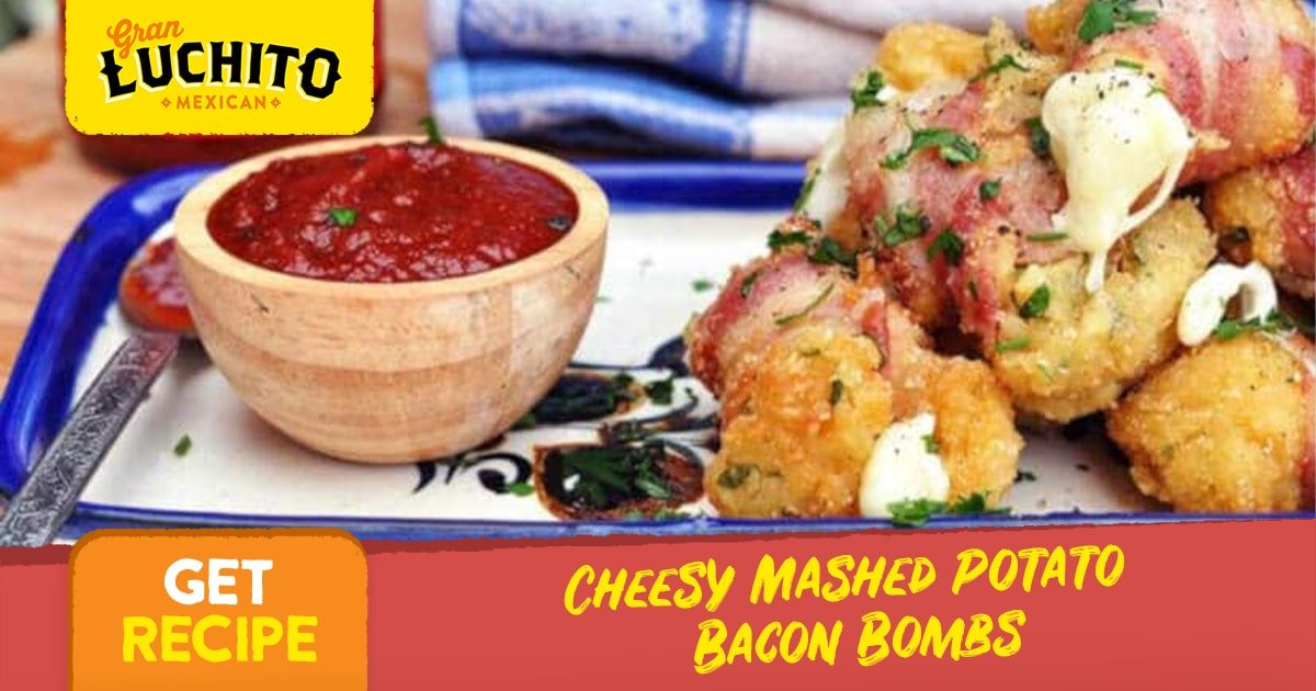 Cheesy Mashed Potato Bacon Bombs - Explosions of Happiness