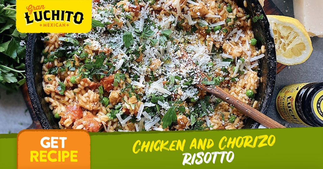 Chicken & Chorizo Risotto Recipe With Bold Chipotle | Gran Luchito