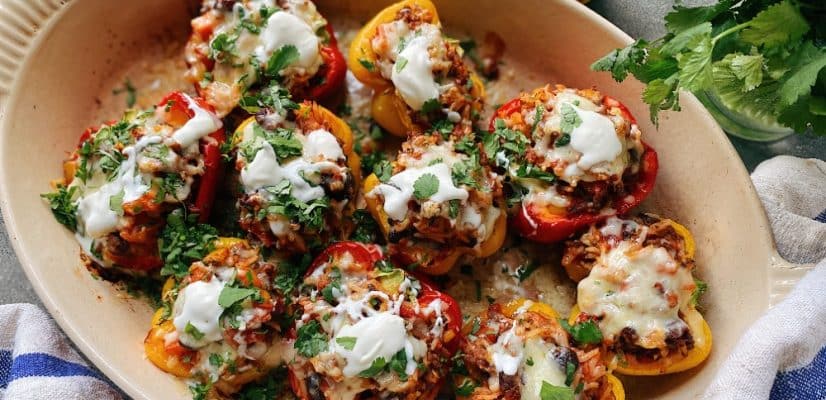 Chilli Stuffed Peppers