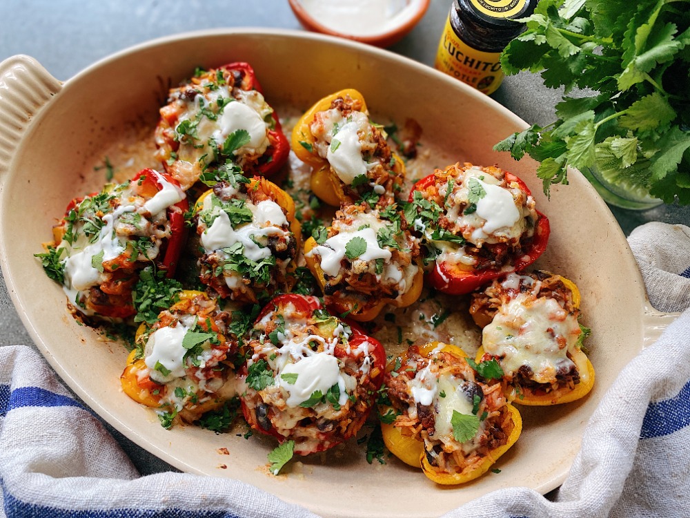 Chilli Stuffed Peppers