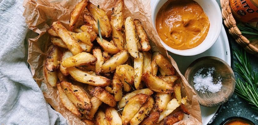 Homemade Crispy Chips - Baked In The Oven