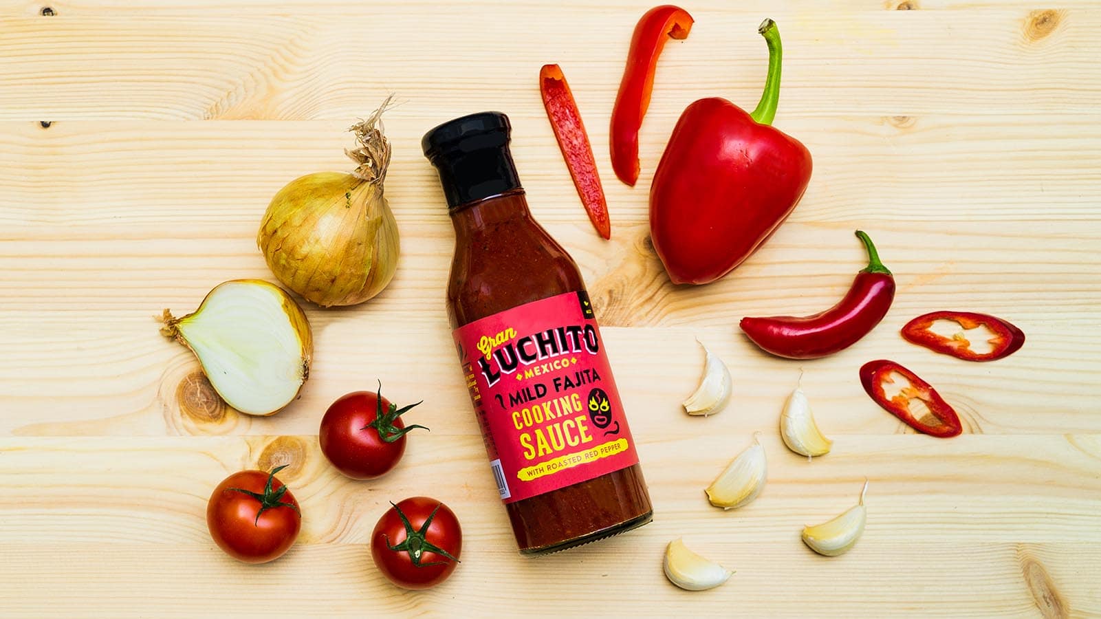 Mild Fajita Cooking Sauce Gran Luchito Authentic Mexican