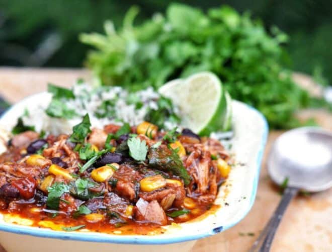 Slow Cooker Mexican Chicken Stew