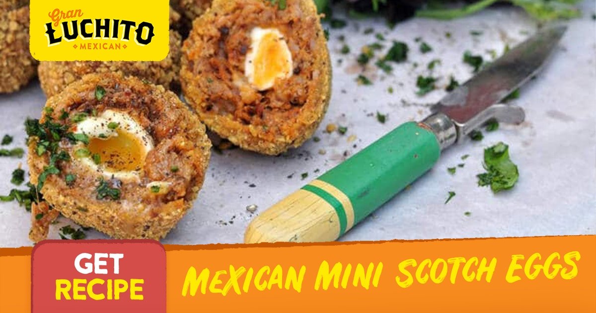Mini Scotch Eggs - Perfect Picnic Snacking - Gran Luchito