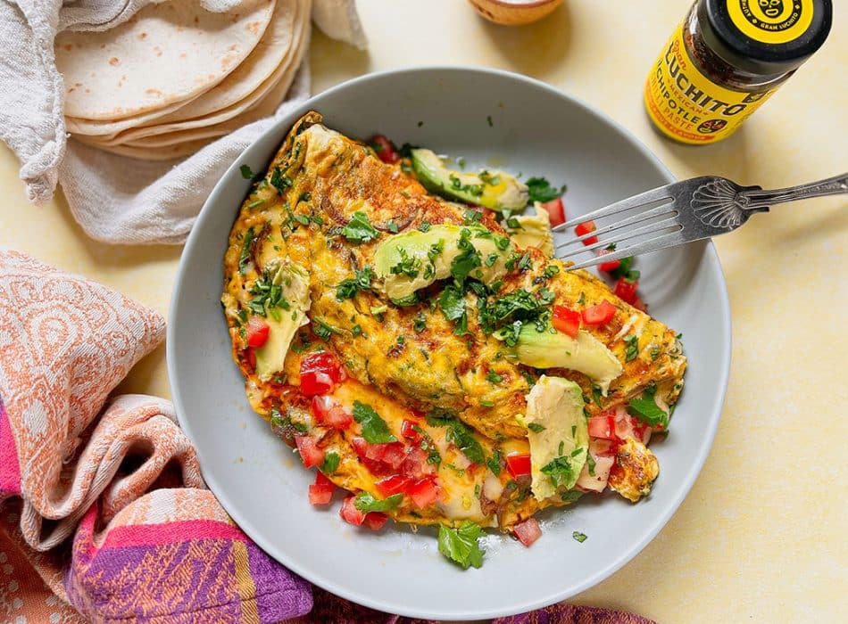 Valentine's Day Menu - Mexican Omelette