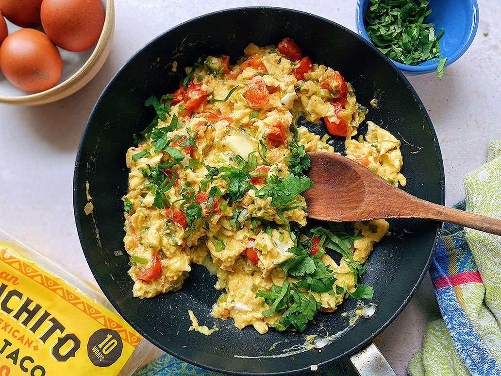 Mexican Scrambled Eggs Recipe, Perfect Eggs | Gran Luchito