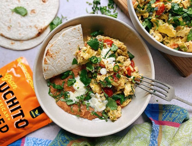 Mexican Scrambled Eggs for Mexican Breakfast