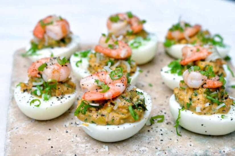 Spicy Deviled Eggs