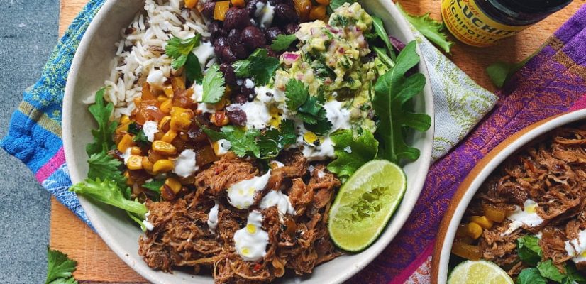 Pulled Pork Burrito Bowl