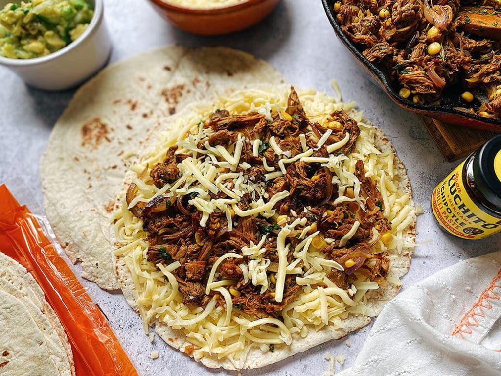 Pulled Pork Quesadilla