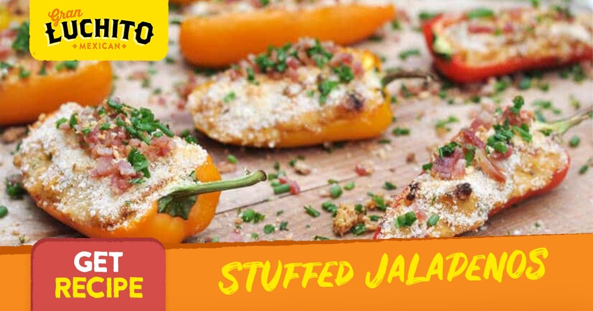 Stuffed Jalapeños Recipe With Pulled Pork | Gran Luchito