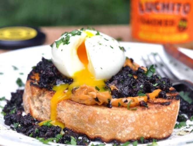Crispy Black Pudding Breakfast