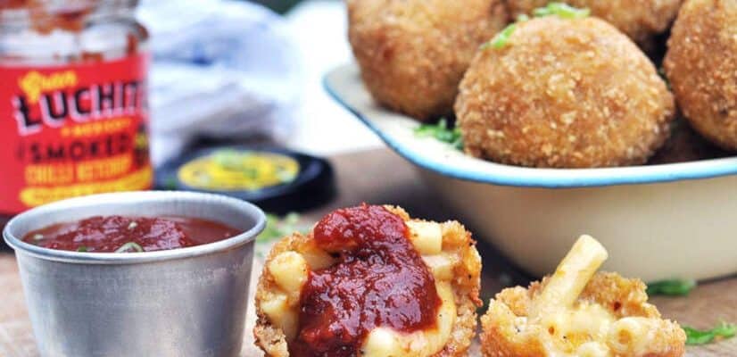 Deep Fried Mac n Cheese Balls