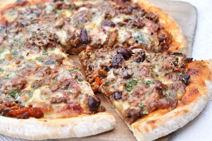Chilli Con Carne Meat Feast Pizza