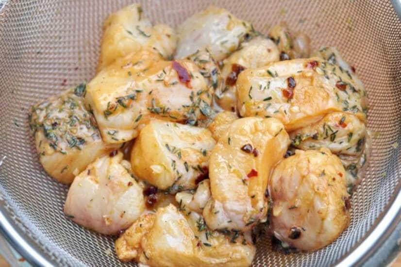 Monkfish Kebabs Succulent Chunks of Monkfish Recipe