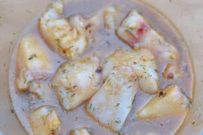 Monkfish Kebabs Succulent Chunks of Monkfish Recipe
