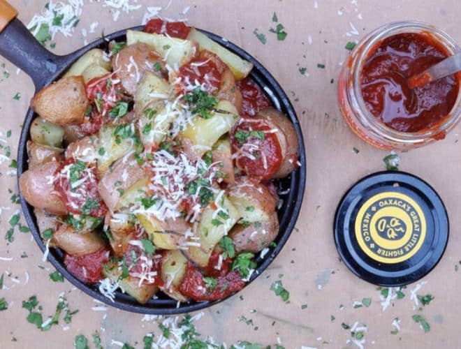 Mexican Patatas Bravas