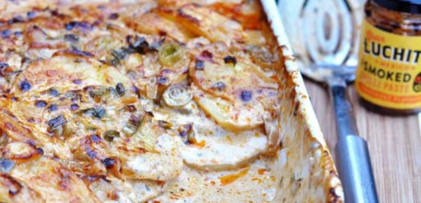 Chipotle Potato Gratin