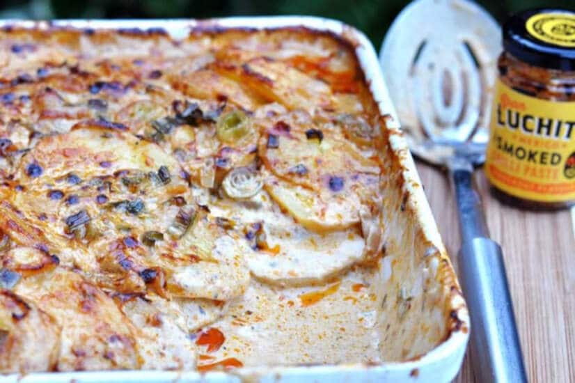 Chipotle Potato Gratin