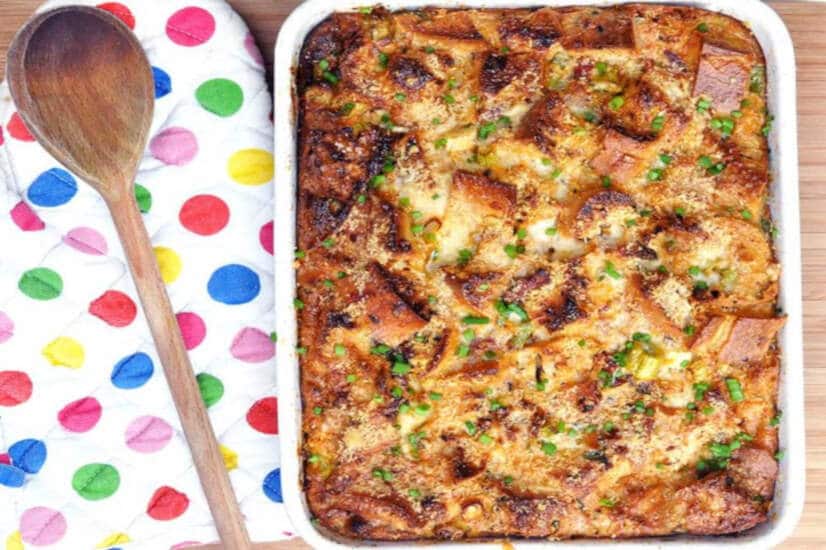 Savoury Bread and Butter Pudding Recipe Gran Luchito