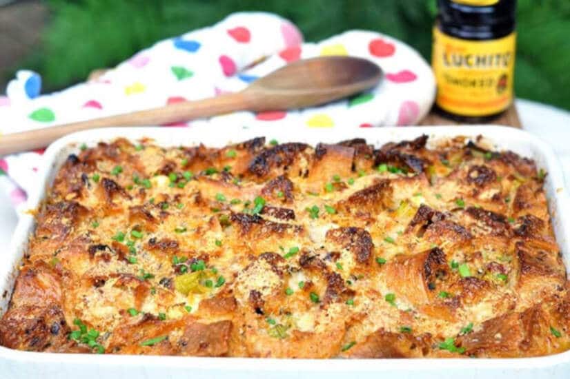 Savoury Bread and Butter Pudding Recipe Gran Luchito