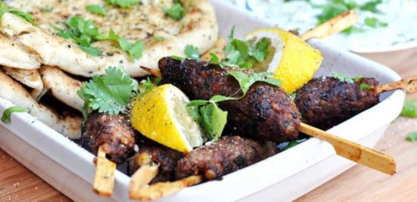 Spicy Lamb Koftas