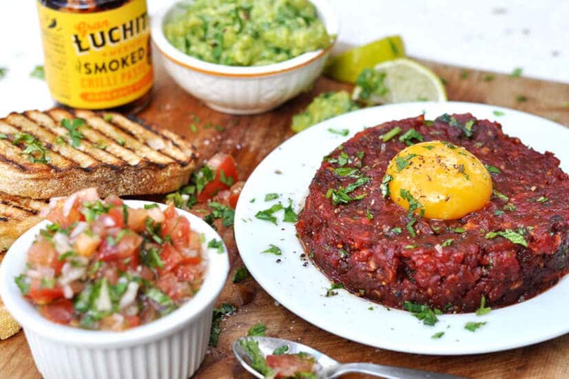 Mexican Steak Tartare