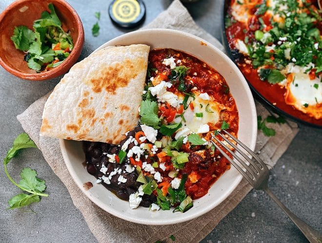 Huevos Rancheros dish for Recipes with Chipotle Paste