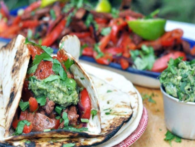 Chipotle Steak Fajitas