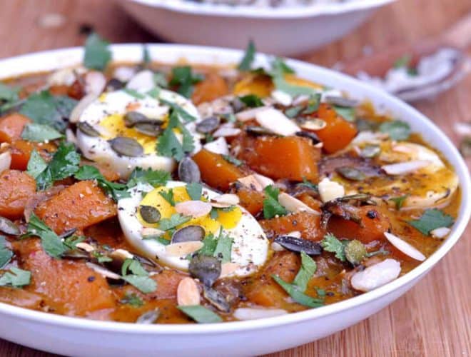 Egg Curry with Squash & Ginger