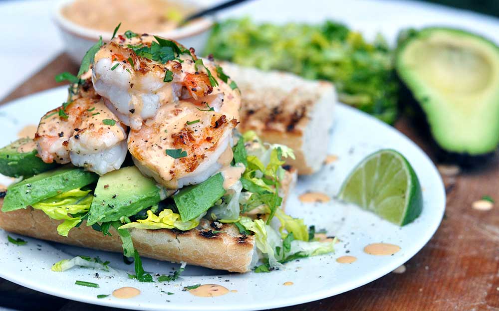 The Ultimate King Prawn Sandwich Perfect For A Summers Day