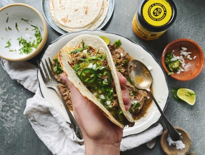 Slow Cooker Chipotle Lamb