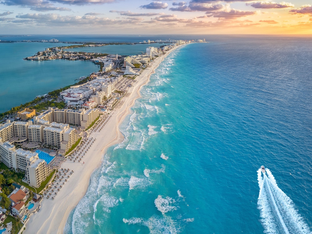 Caribbean Coast Mexico in Cancun