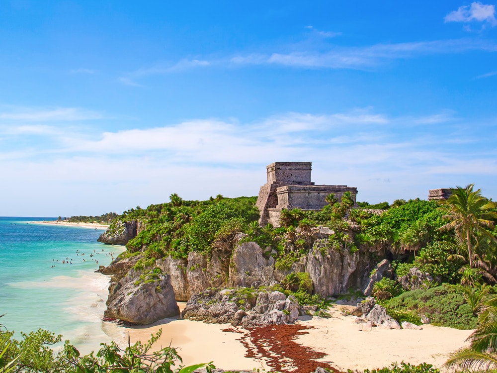 Caribbean Coast Mexico in Tulum