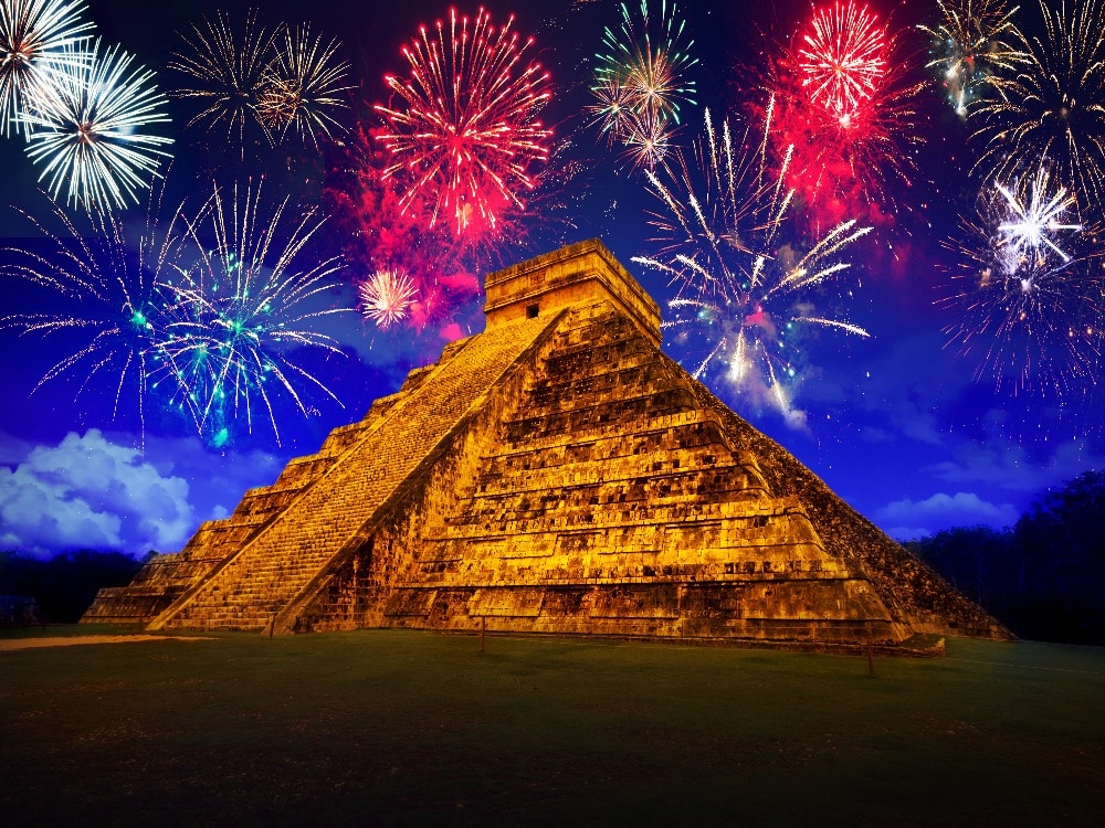 Mexican New Year's Eve Traditions - fireworks in Mexico