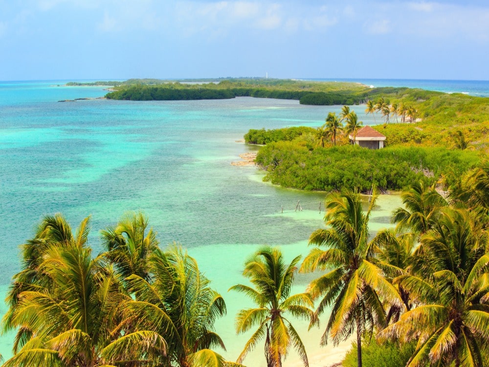 Caribbean Coast Mexico in Isla Contoy