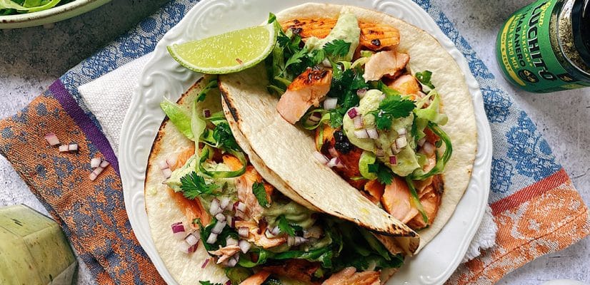 Salmon Tacos