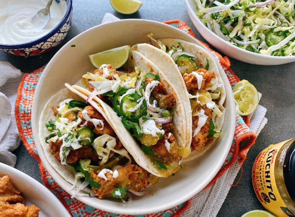 Fried Chicken Tacos Recipe Gran Luchito Authentic Mexican