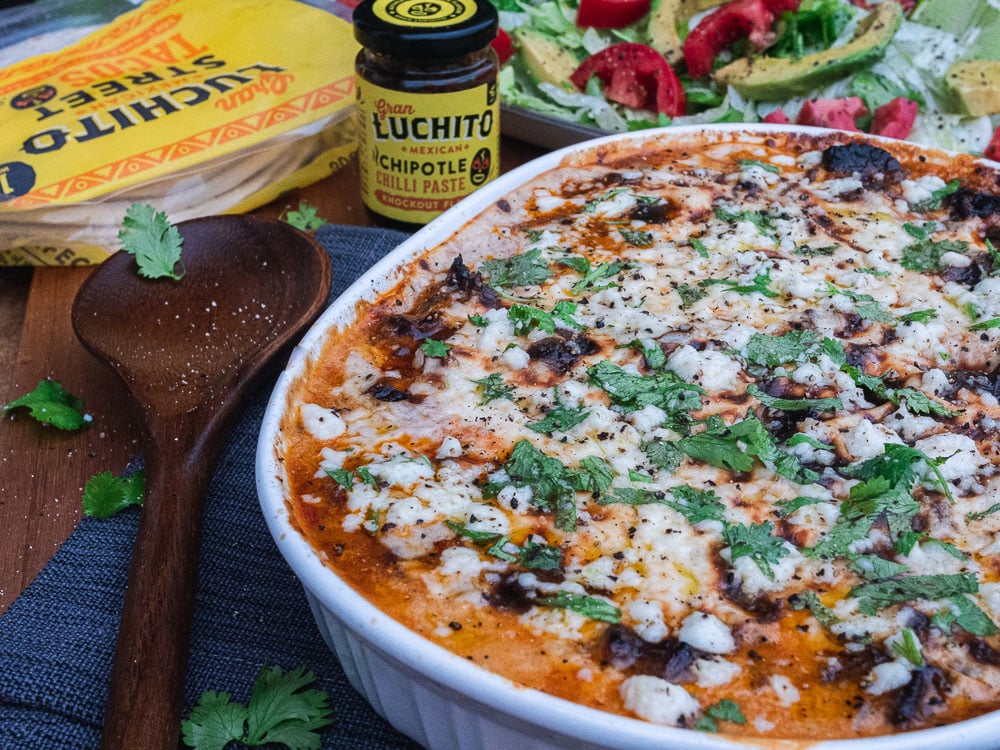 Enchilada Lasagne With Beef Short Ribs