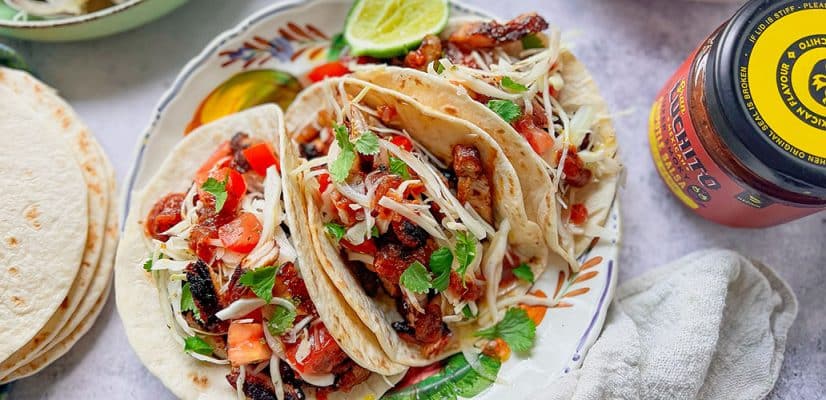 Spicy Chipotle Pork Tacos