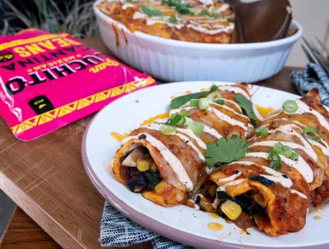 Black Bean Enchiladas