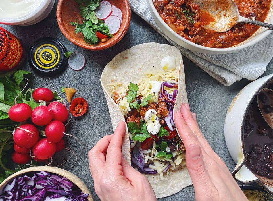 Chilli Con Carne Burrito Recipe A Hearty, Meaty Meal!