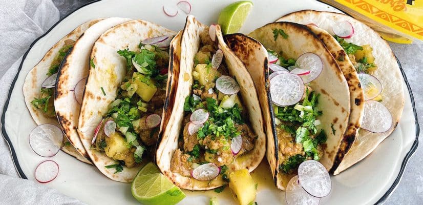 Pork in Salsa Verde Tacos