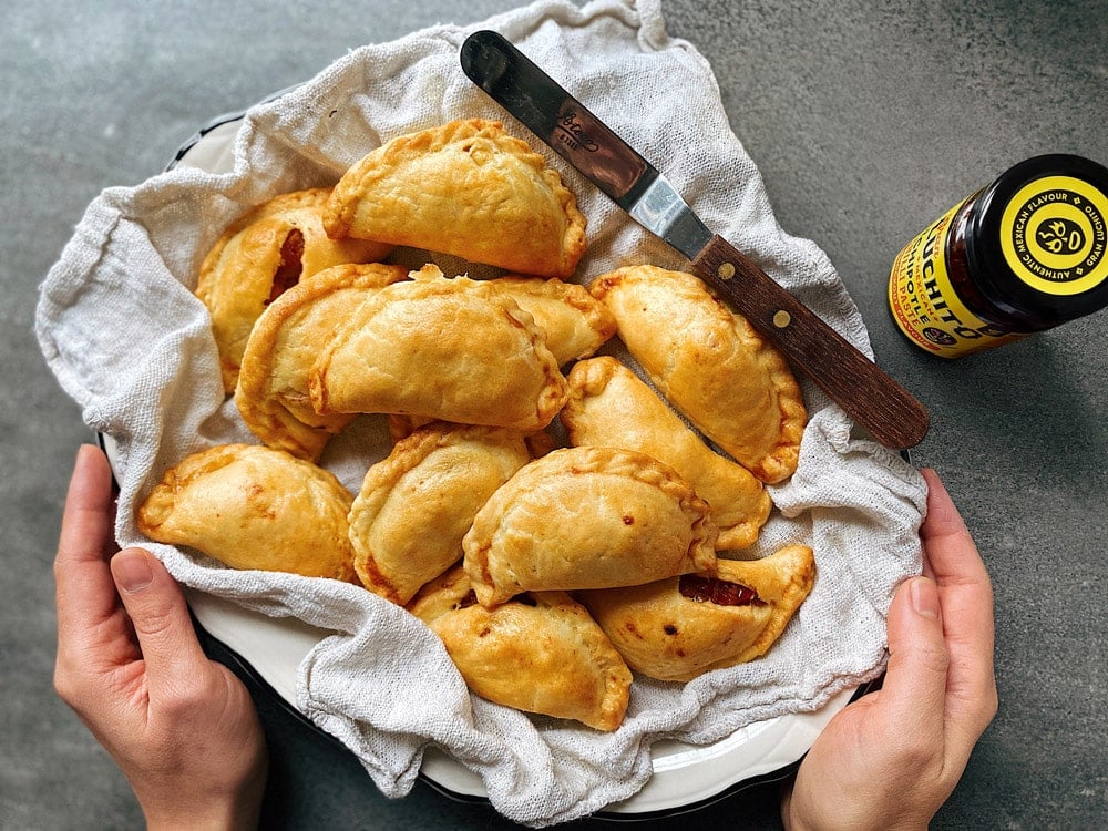 Guide to Pacific Coast Mexico - Cheese Empanada finished dish