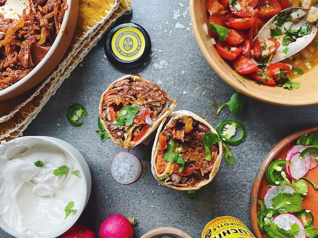 Jackfruit, vegetarian mexican