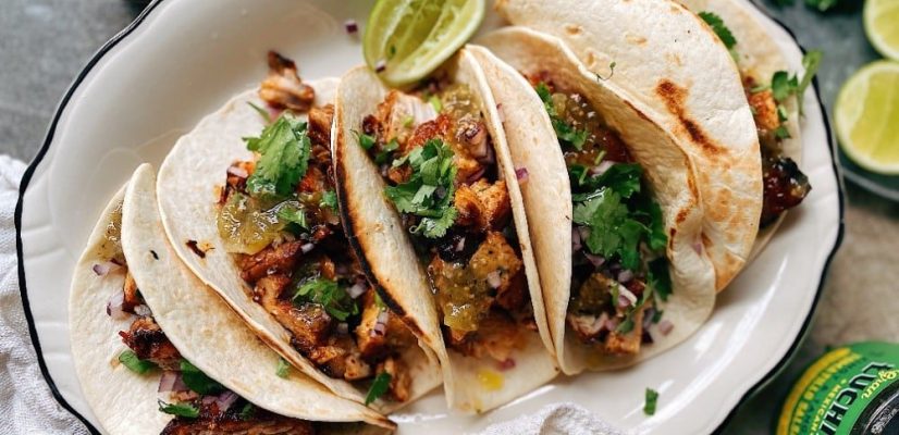 Pork Belly Tacos prep steps