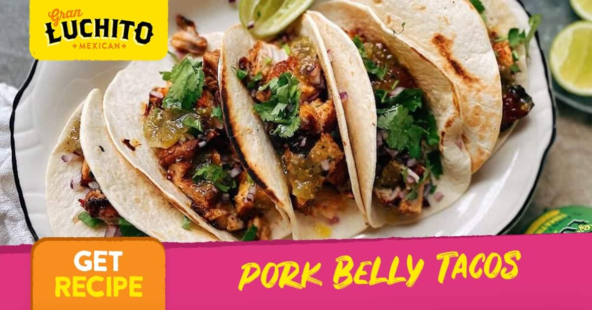 Pork Belly & Sea Scallop Tacos @ Rosa Mexicano: Panza con Callos